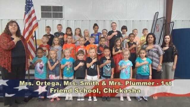 Mrs. Ortega, Mrs. Smith, And Mrs.Plummer’s 1st Grade Class At Friend School