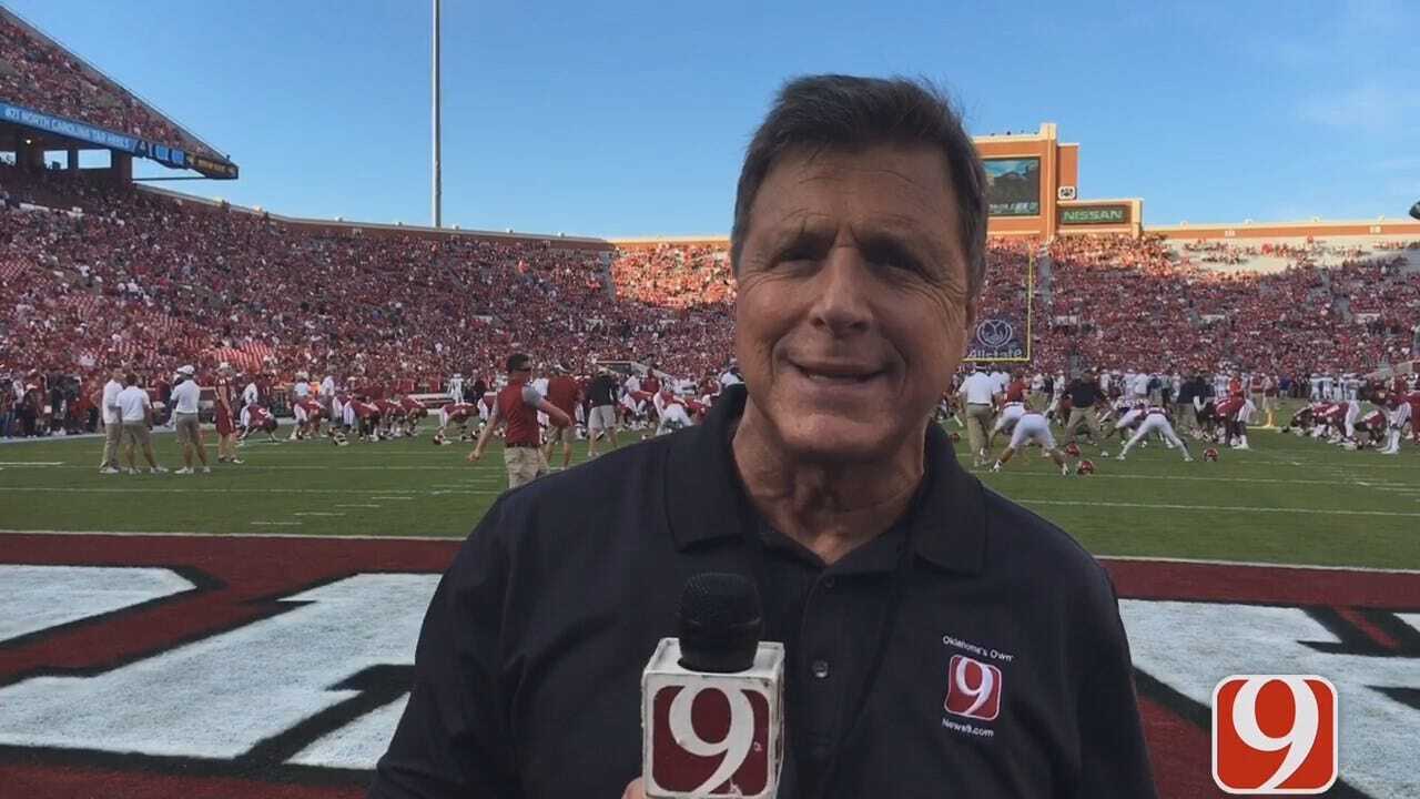 Dean Previews OU-KU From Inside Memorial Stadium
