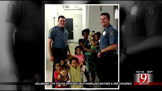 OKC Police Help Mother And Kids Sleeping In Car Find Shelter