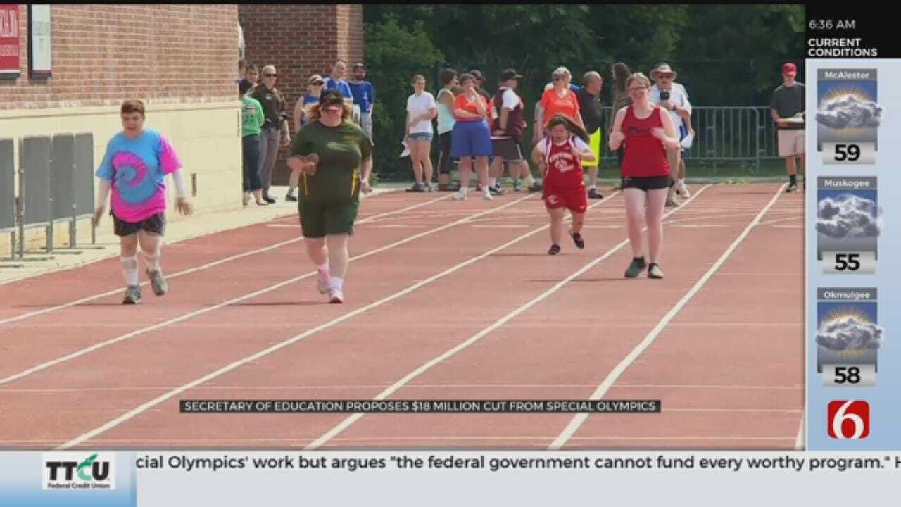 DeVos Defends Proposal To Cut Federal Funding For Special Olympics
