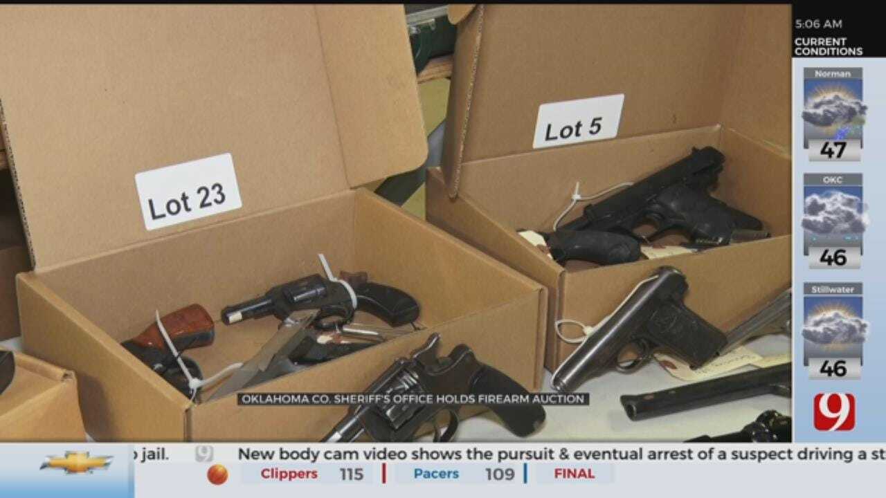 Oklahoma County Sheriff's Office To Hold Firearm Auction