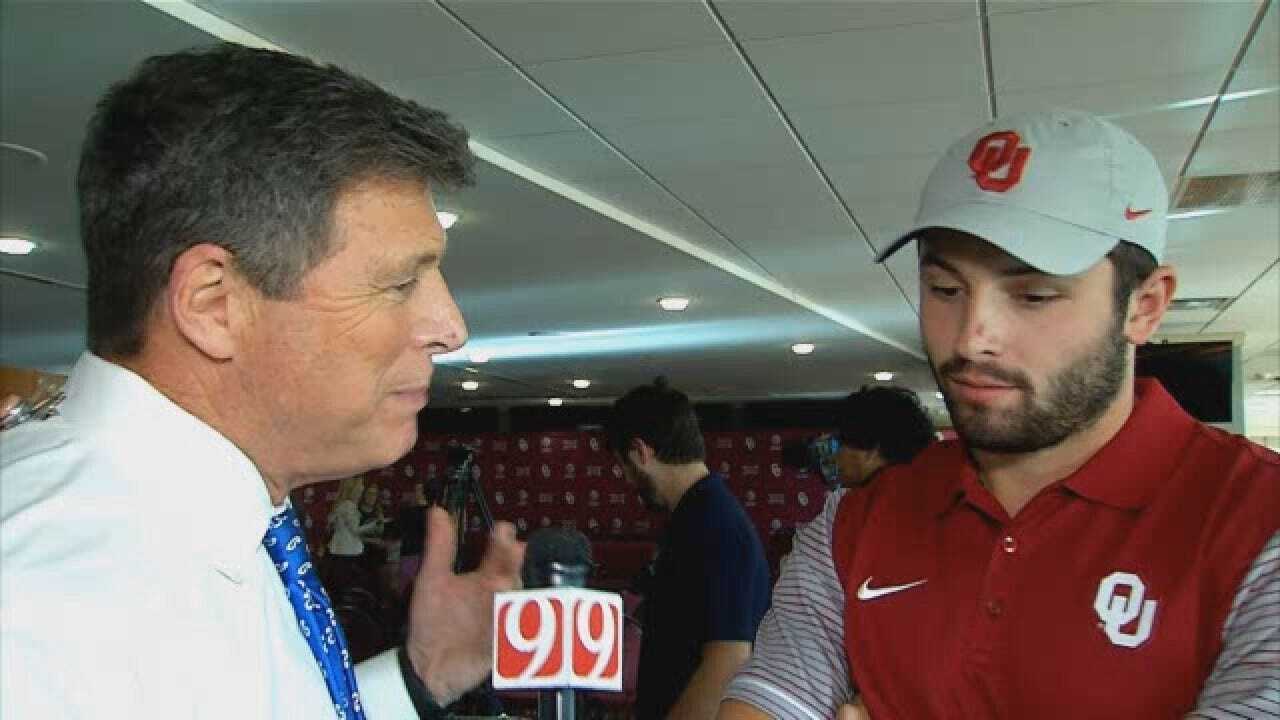 WATCH: Baker Mayfield Weighs In On Bob Stoops' Retirement