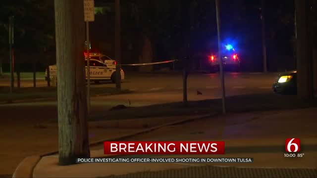 Tulsa Police Investigate Officer-Involved Shooting 