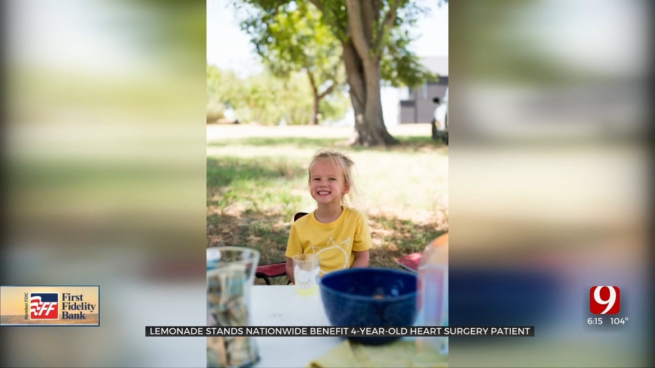 Lemonade Stands Across The Country Raise Money For 4-Year-Old Edmond Girl  