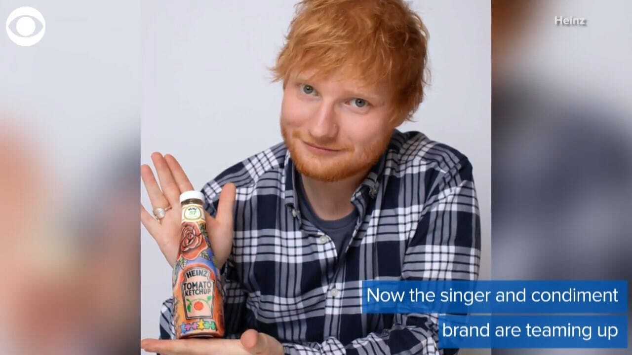 Singer Ed Sheeran, Heinz Team Up To Release Special Edition Ketchup Bottles