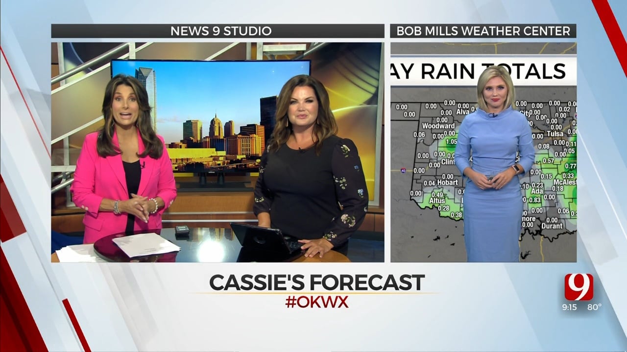 Cassie's 9 a.m. Tuesday Forecast