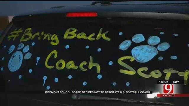Piedmont School Board Decides Not To Reinstate HS Softball Coach