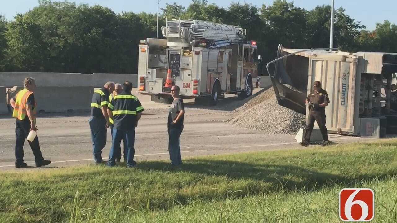 Joseph Holloway: Dump Truck Spills Gravel, Forcing Tulsa Road Closures