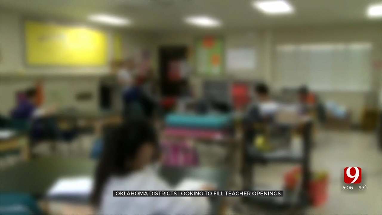 Oklahoma Schools Still Looking To Hire At Least 200 Teachers Ahead Of Academic Year 