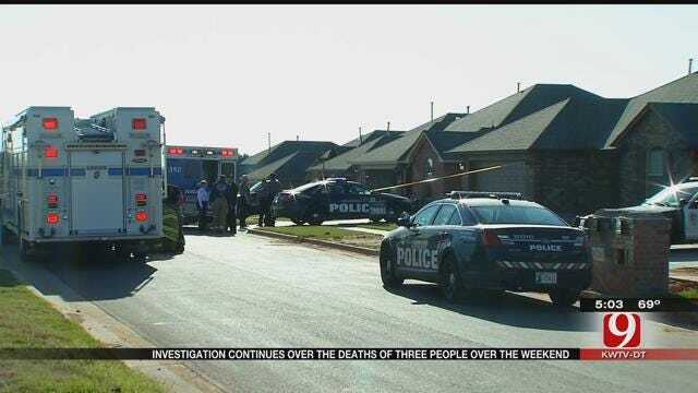 Investigation Continues Into Three Deaths At SW OKC Home