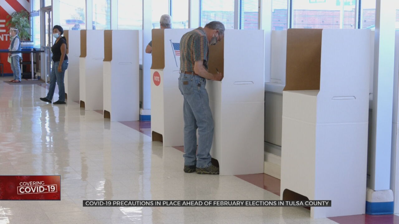 COVID-19 Precautions In Place Ahead Of February Elections In Tulsa County