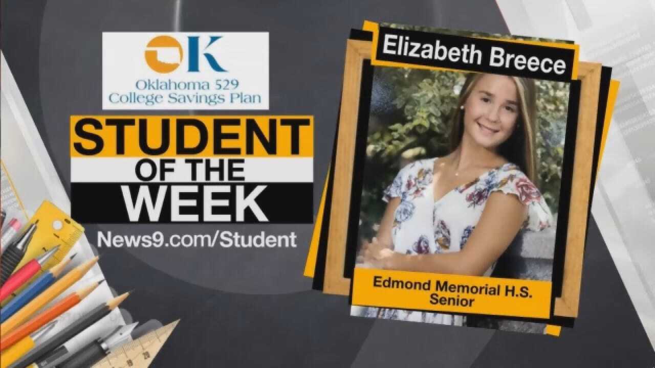 Student Of The Week: Elizabeth Breece From Edmond Public Schools