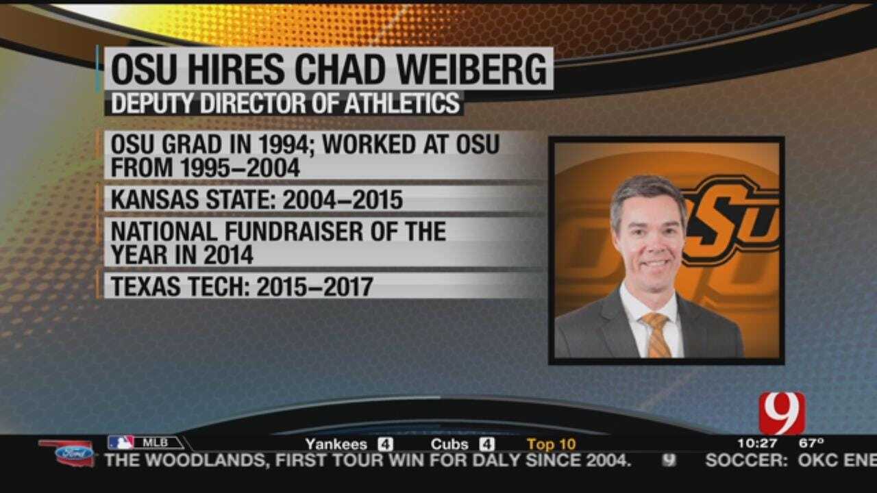 OSU Names Chad Weiberg Deputy Director Of Athletics