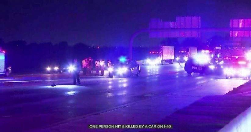 1 Person Struck, Killed In Auto-Pedestrian Accident On Interstate 40