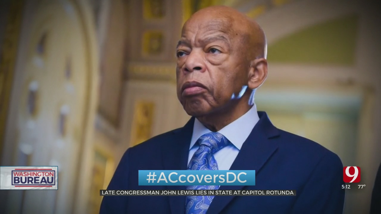 Late Civil Rights Leader, Rep. John Lewis, Lies In State At US Capitol