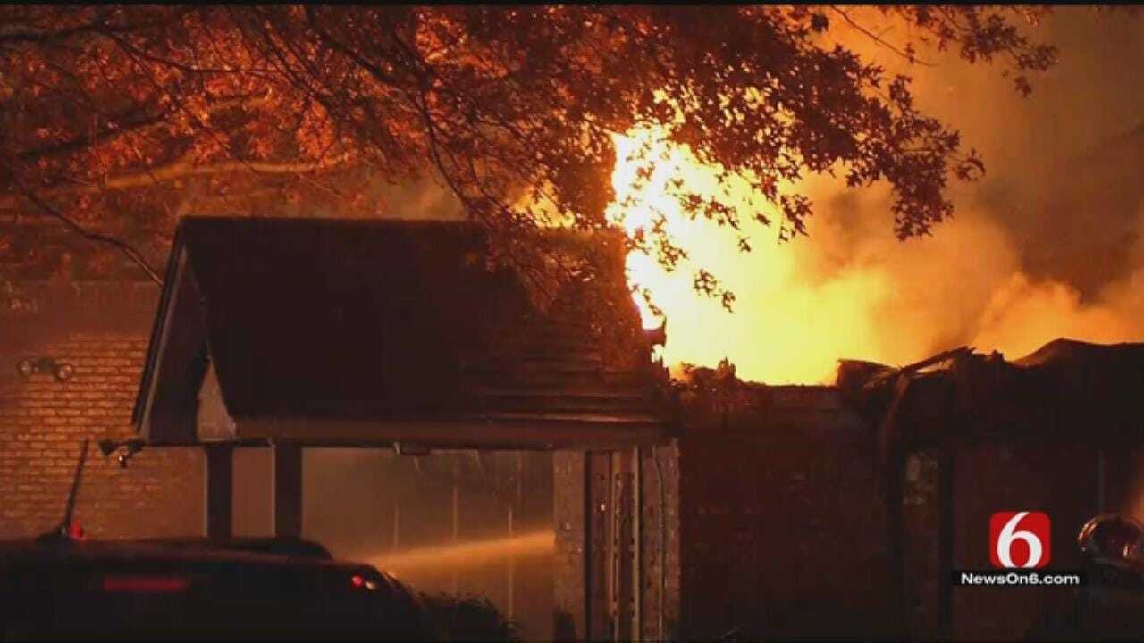 Claremore Firefighters Battle Fire At Church
