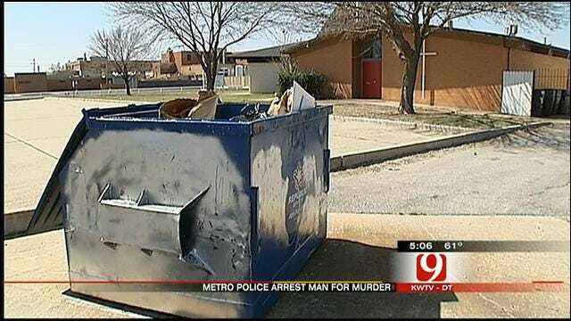 OKC Police Arrest Man Accused In Death Man Found By Dumpster