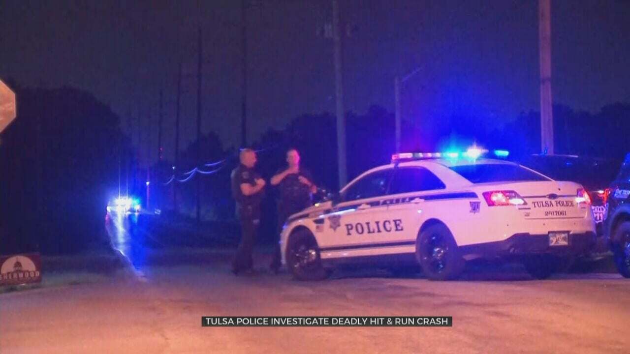 Tulsa Police Investigate Deadly Hit & Run Crash 