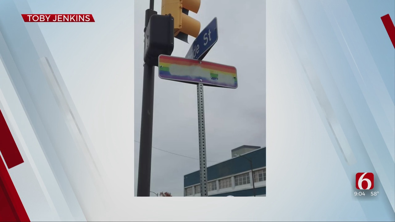 Equality Center Says Pride Street Signs Continue To Be Vandalized 