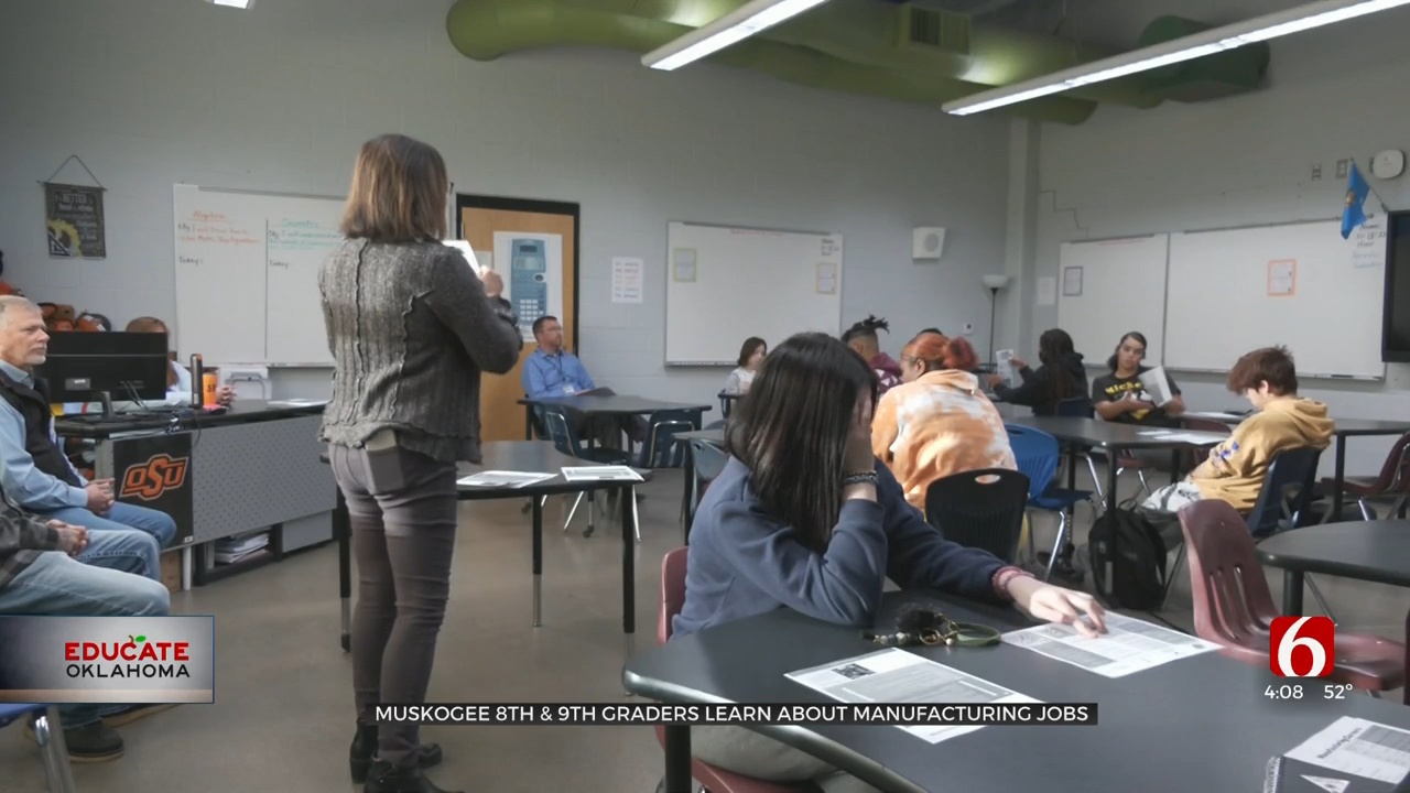 Muskogee Students Spend Day Learning About Jobs In Manufacturing