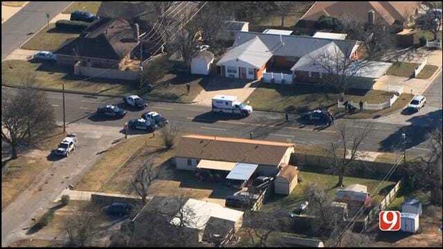 WEB EXTRA: SkyNews 9 Flies Over Shooting Investigation In NW OKC