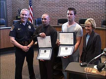 Broken Arrow Police Honor Citizens Who Chased Down Suspect