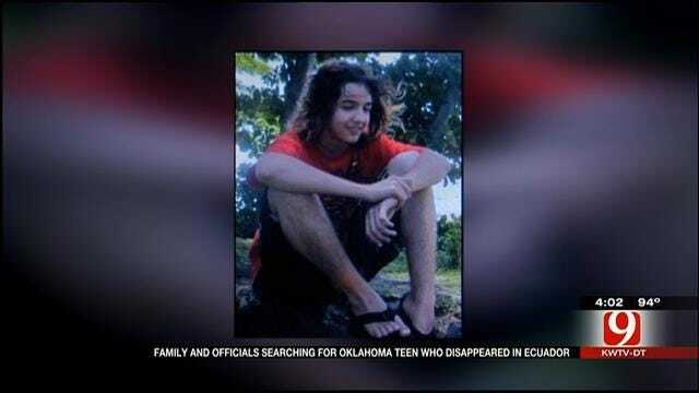 Family, US Officials Still Searching For OKC Teen Missing In Ecuador
