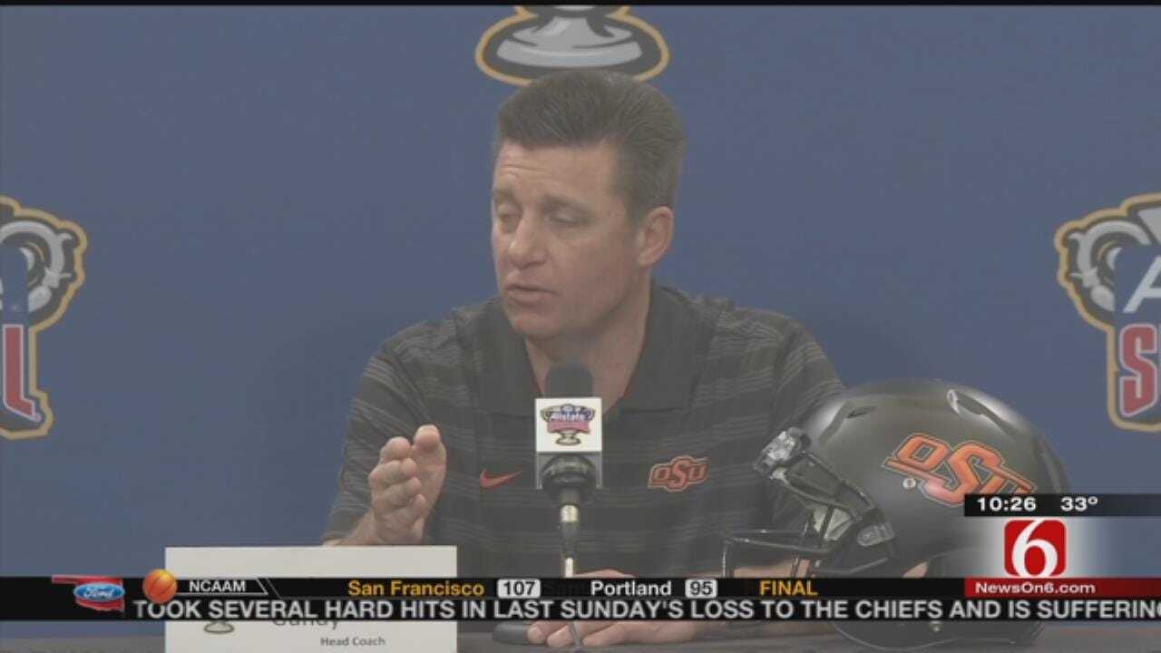 Gundy Encourages Players To Enjoy Opportunity