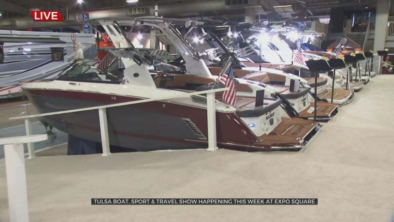 Tulsa Boat, Sport & Travel Show Underway At The Expo Square