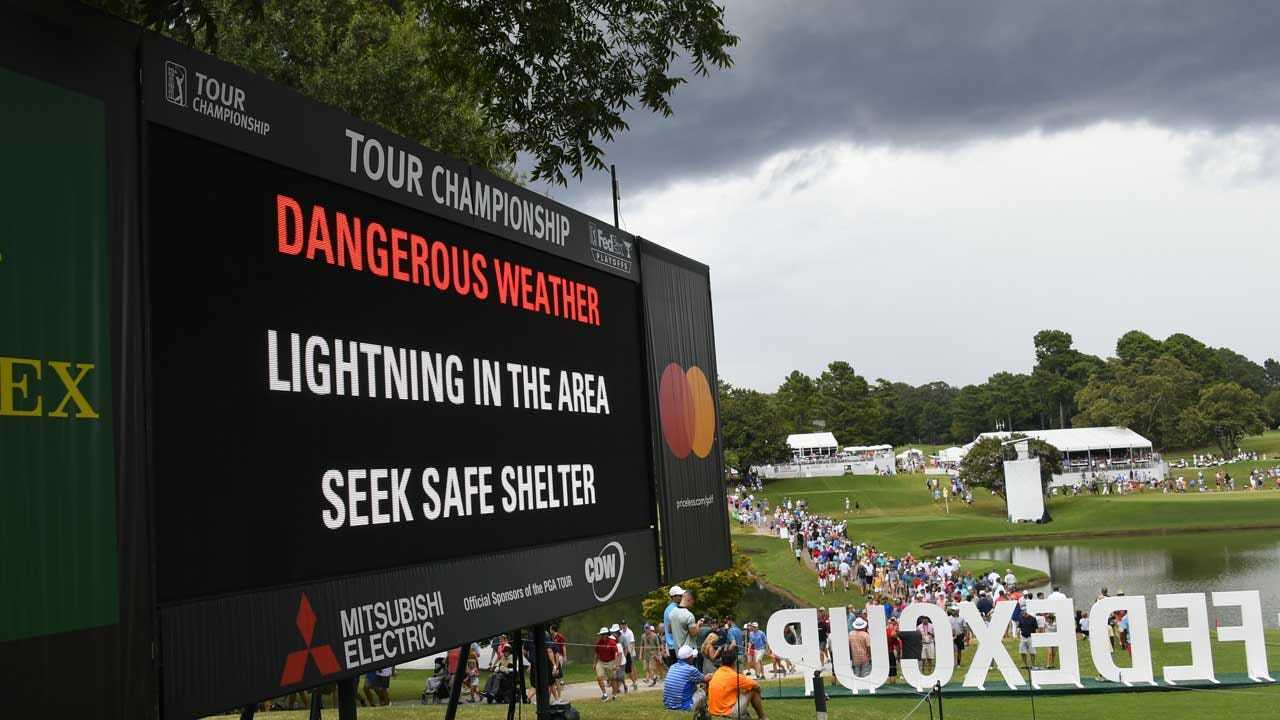 Lightning Strike Leaves At Least 6 Injured At PGA Tournament In Atlanta