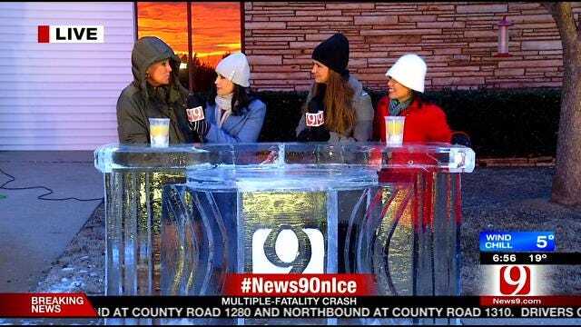 News 9 On Ice: Bobbie, Lacey Report From News 9 Ice Desk