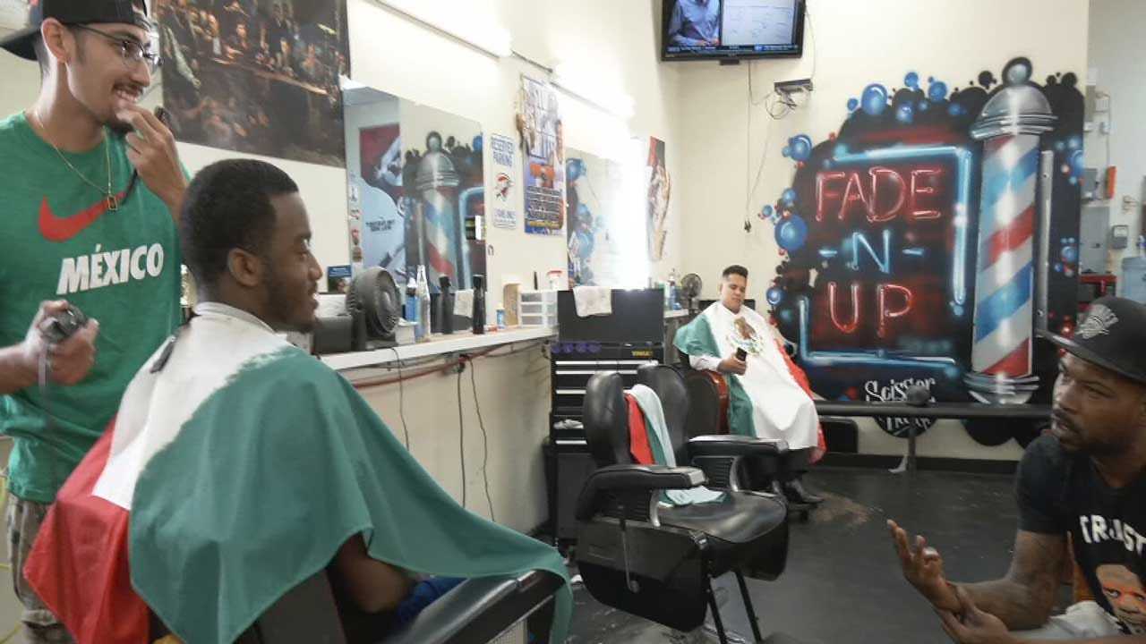 Thunder Fans Debate The Team’s Future At OKC's Fade N Up Barbershop