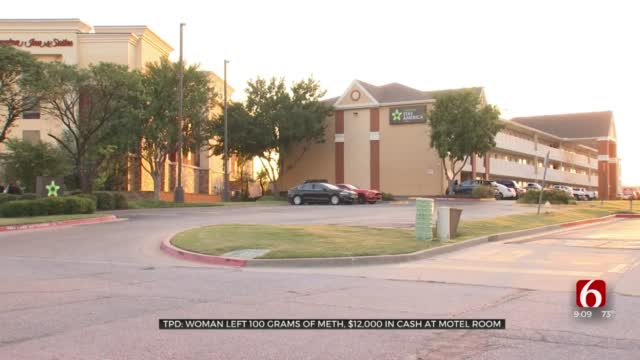 TPD: Woman Left 100 Grams Of Meth, $12,000 Cash At Motel Room 