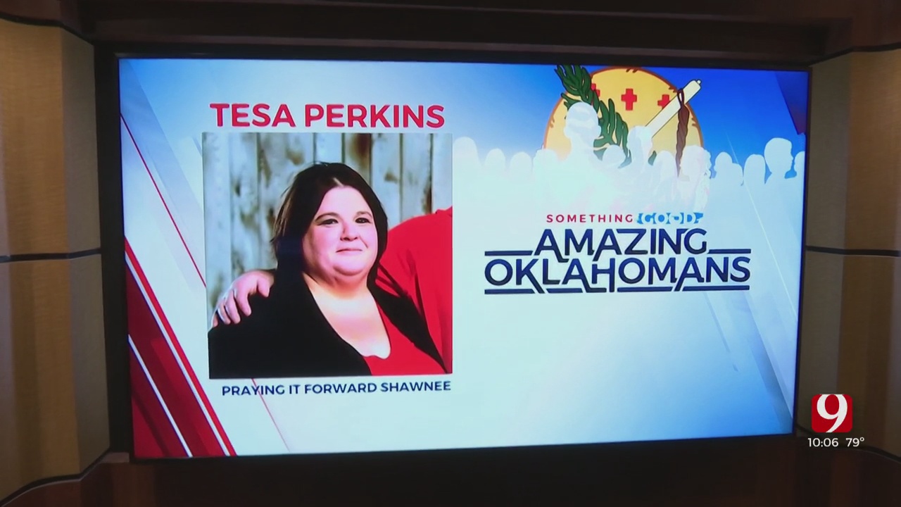 Amazing Oklahoman: Tesa Perkins ‘Praying It Forward’ By Helping Families In Need