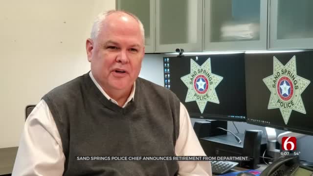 Sand Springs Police Chief Retires From Department