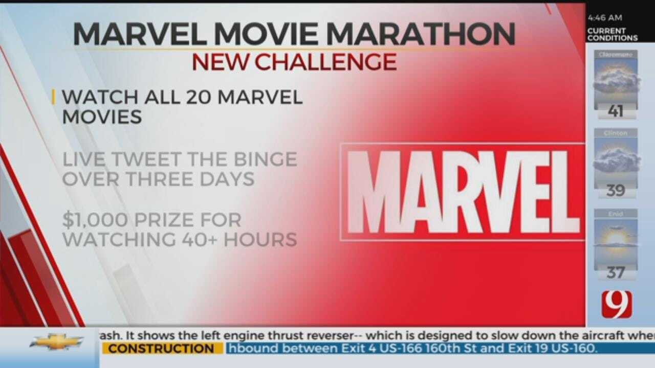 Marvel Movie Super Binge Challenge