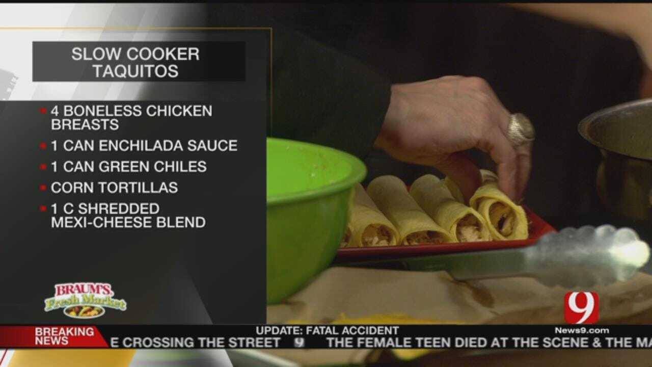 Slow Cooker Taquitos