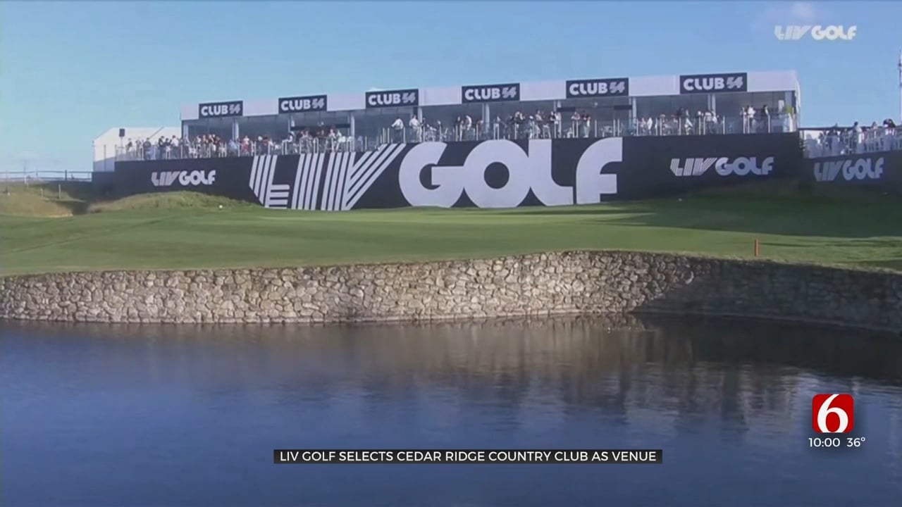 Controversial LIV Golf League Coming To Cedar Ridge Country Club In Broken Arrow