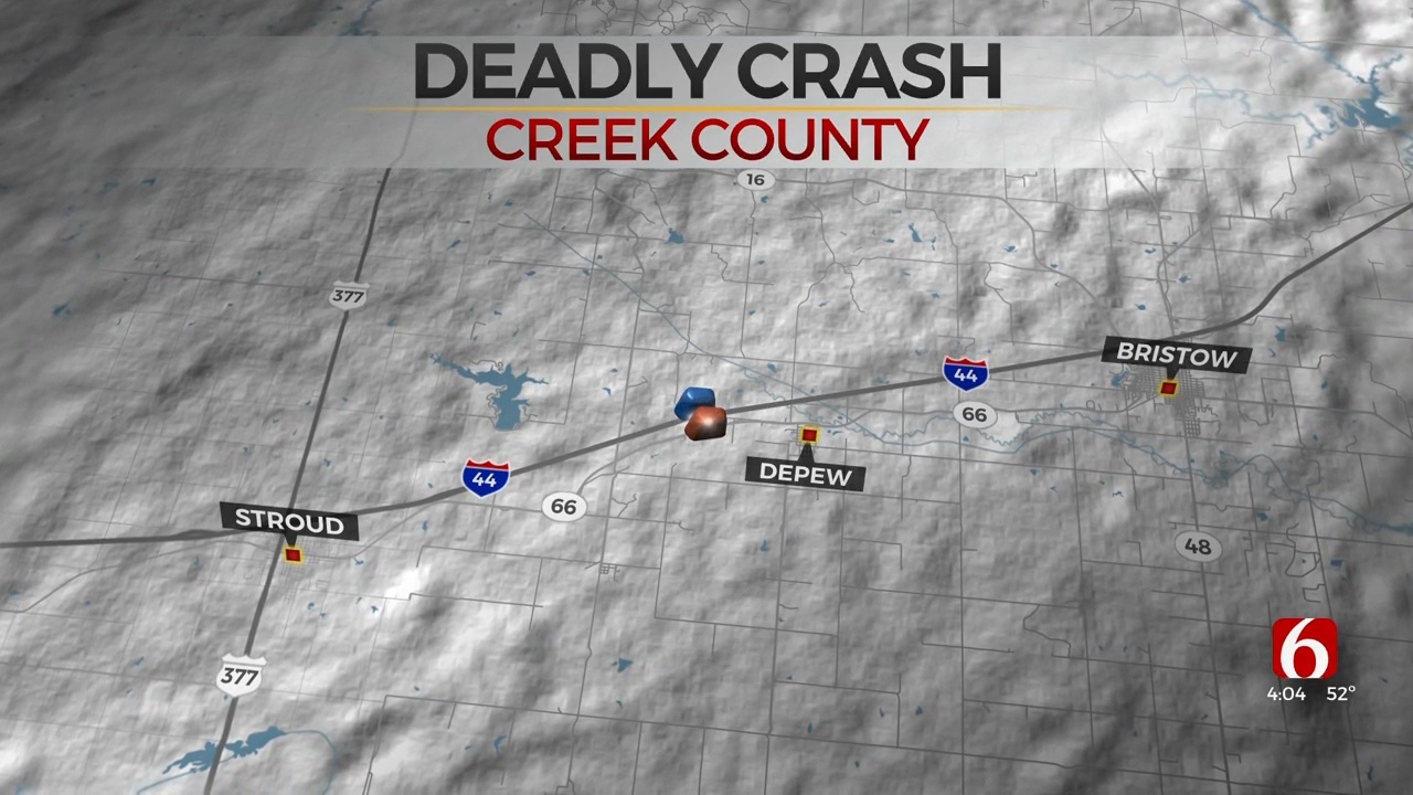 2 Women Die After Overnight Crash In Creek County 