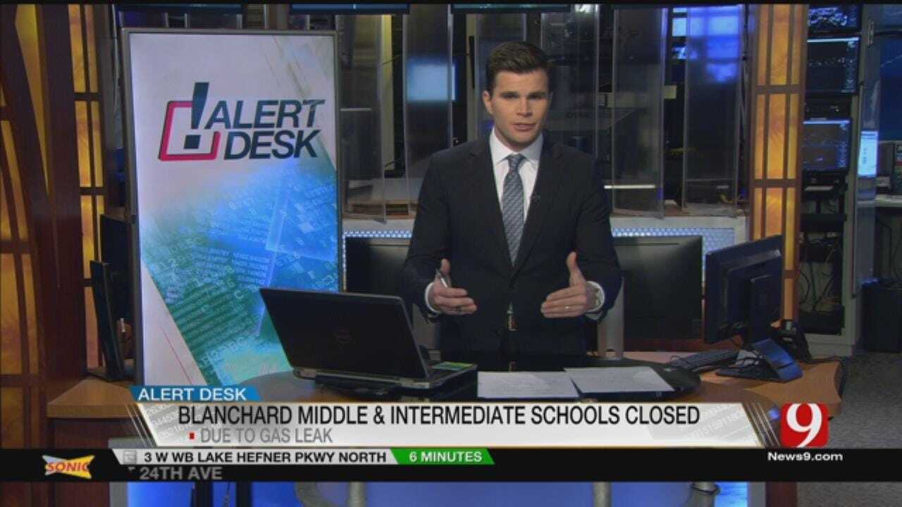 Blanchard Middle, Intermediate Schools Closed Today For Gas Leak