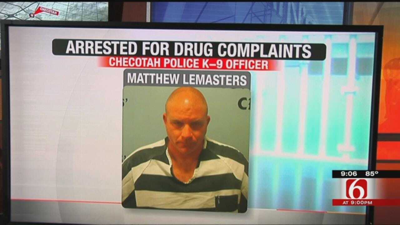 Checotah Police Officer Arrested On Drug Complaint