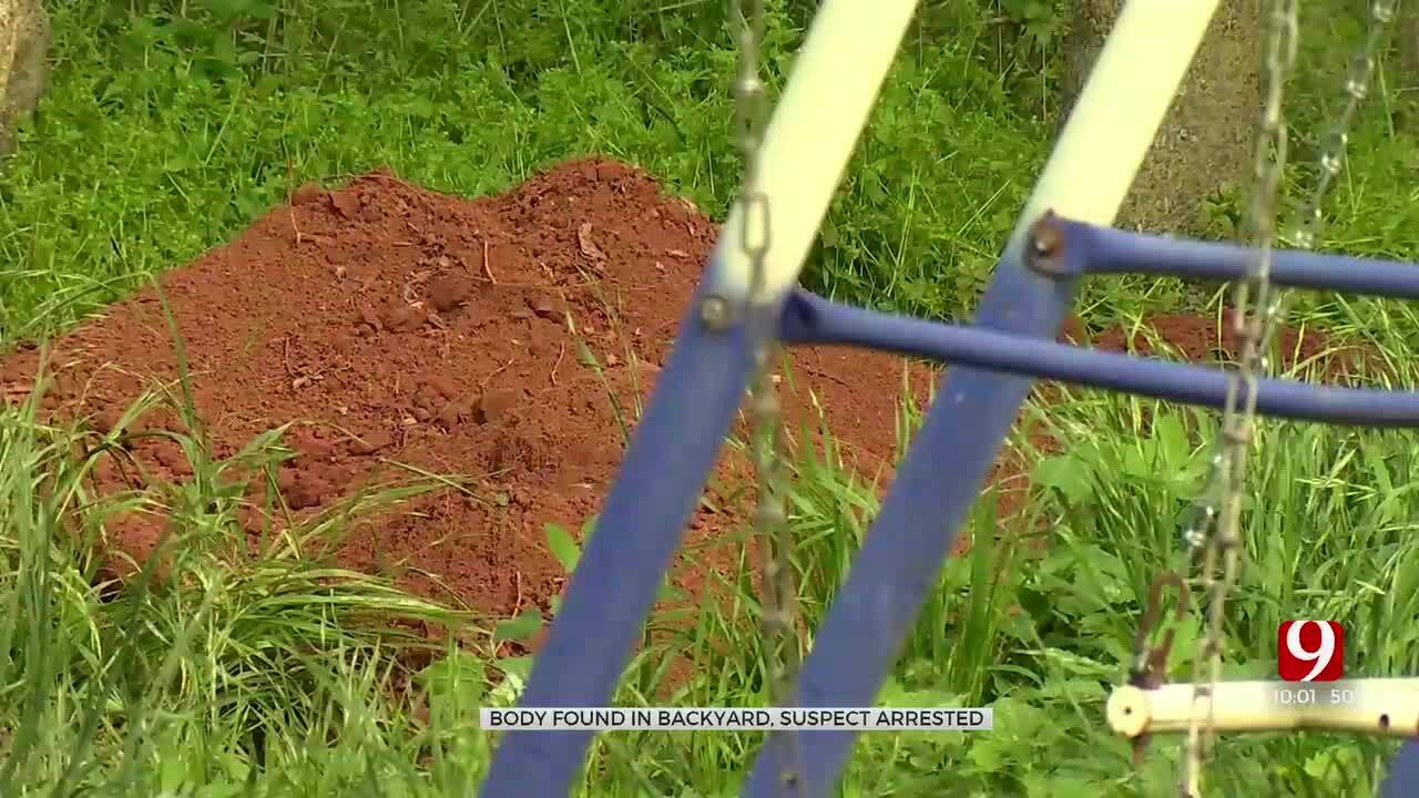 Backyard Discovery: 1 Arrested After Tip Leads Police To Buried Body In SE OKC