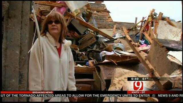 News 9's Chuck Fisher Speaks To Moore Tornado Victim