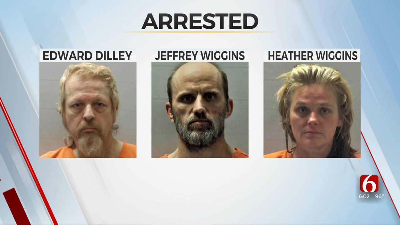3 Arrested, Accused Of Theft By Pawnee County Deputies