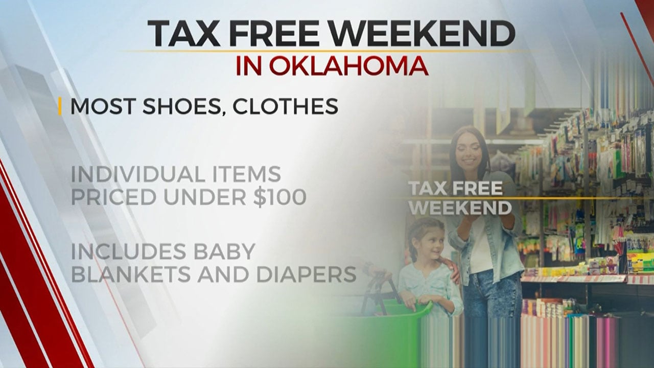 Oklahoma’s Annual Tax Free Weekend Starts Next Week