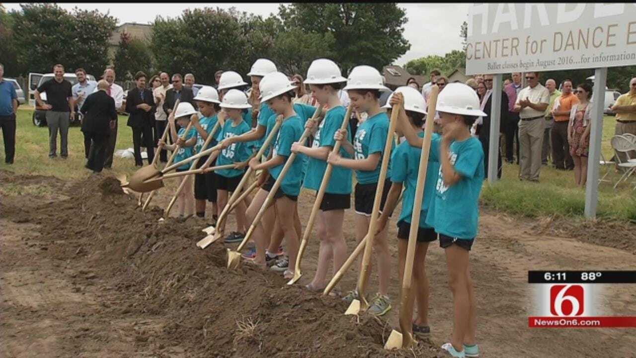 Dancers Trade Slippers For Hard Hats At Tulsa Ballet Groundbreaking
