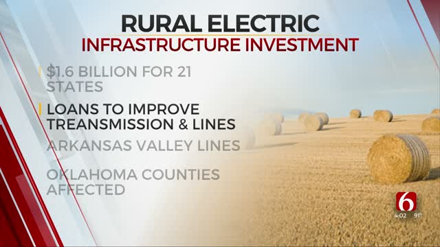 USDA Invests $1.6 Billion In Rural Electric Infrastructure In 21 States, Includes Oklahoma 