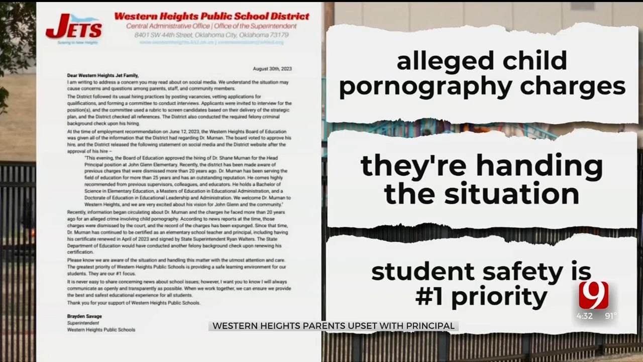 Western Heights Principal The Center Of Controversy