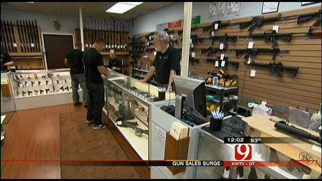 Gun Sales Rise In Oklahoma Following Colorado Massacre