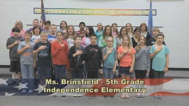 Ms. Brinsfield 5th Grade Class At Independence Elementary School